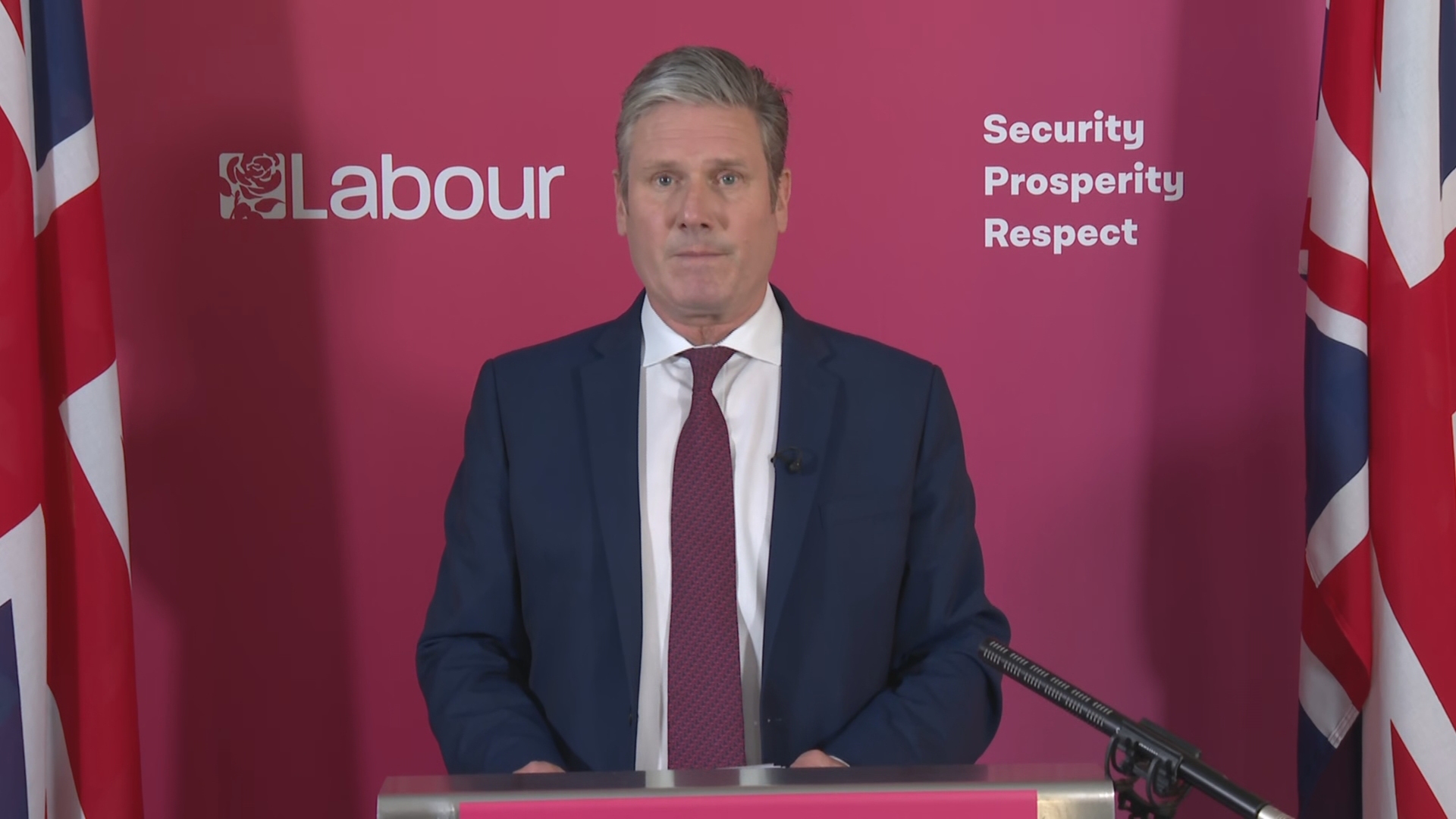 Sir Keir Starmer has defended the controversial ad campaign, which has caused unease among some in his party.