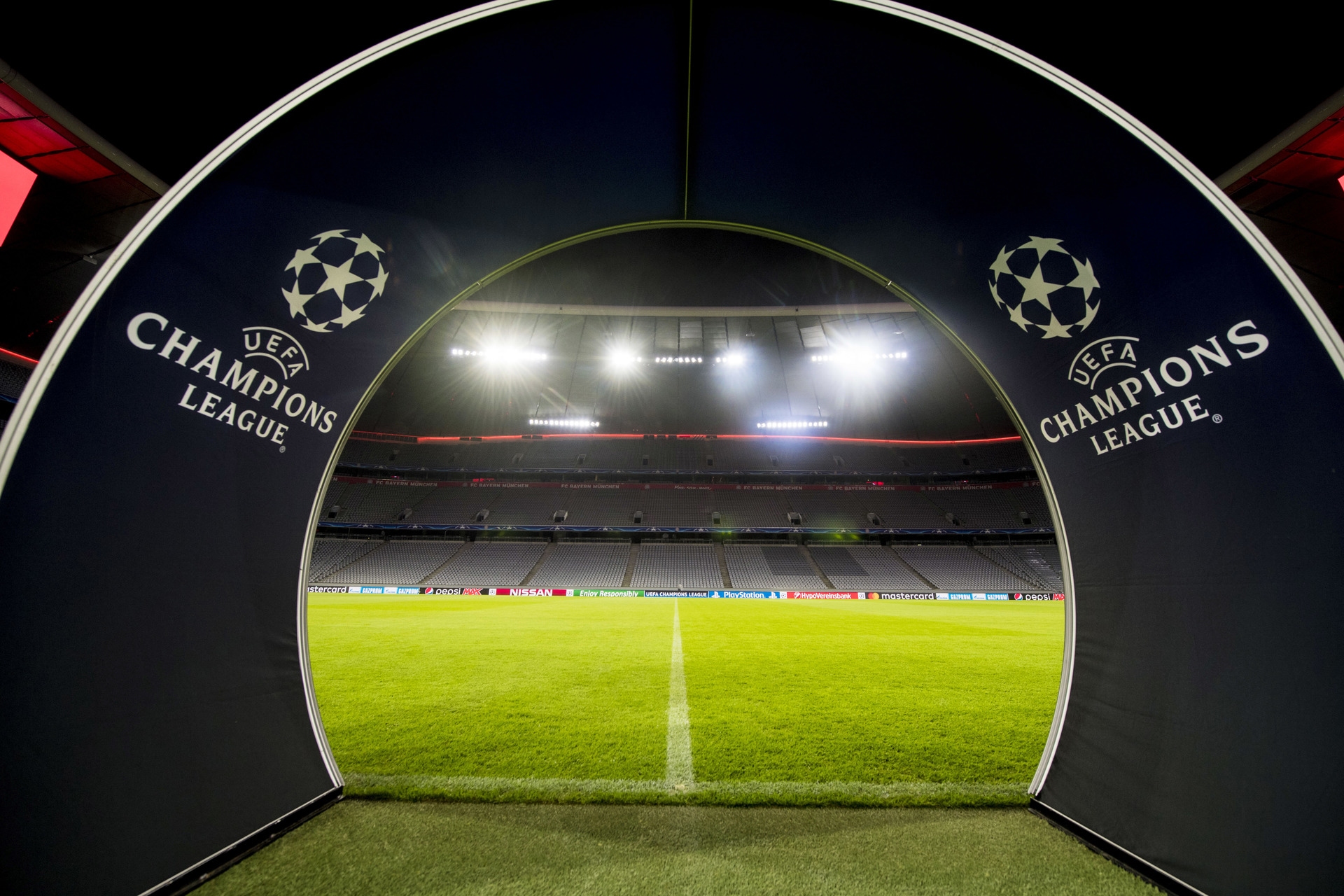 The glamor of the Champions League awaits the winner.  (Photo by SNS Group.)