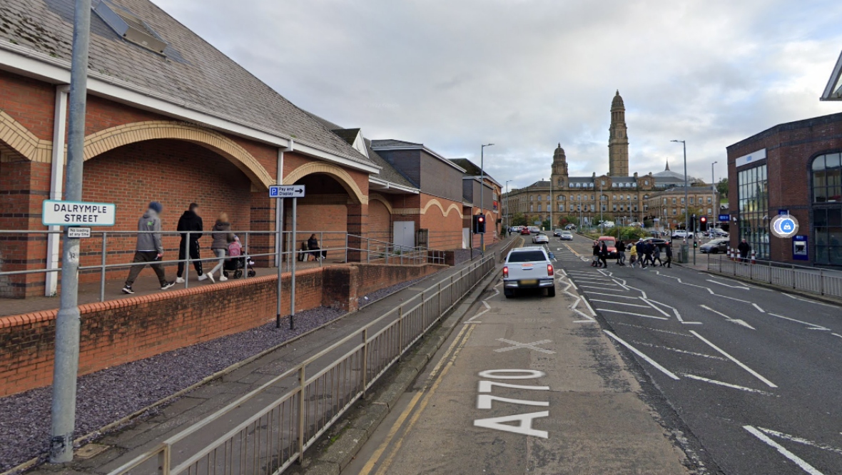 Two men rushed to hospital and arrested following ‘disturbance’ in Darlymple Street, Greenock