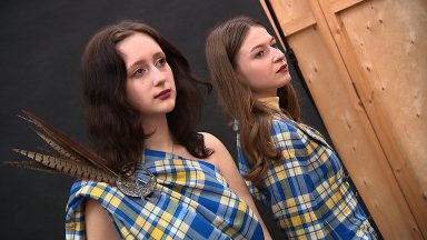 Ukrainian refugees given jobs with tartan-making fashion firm