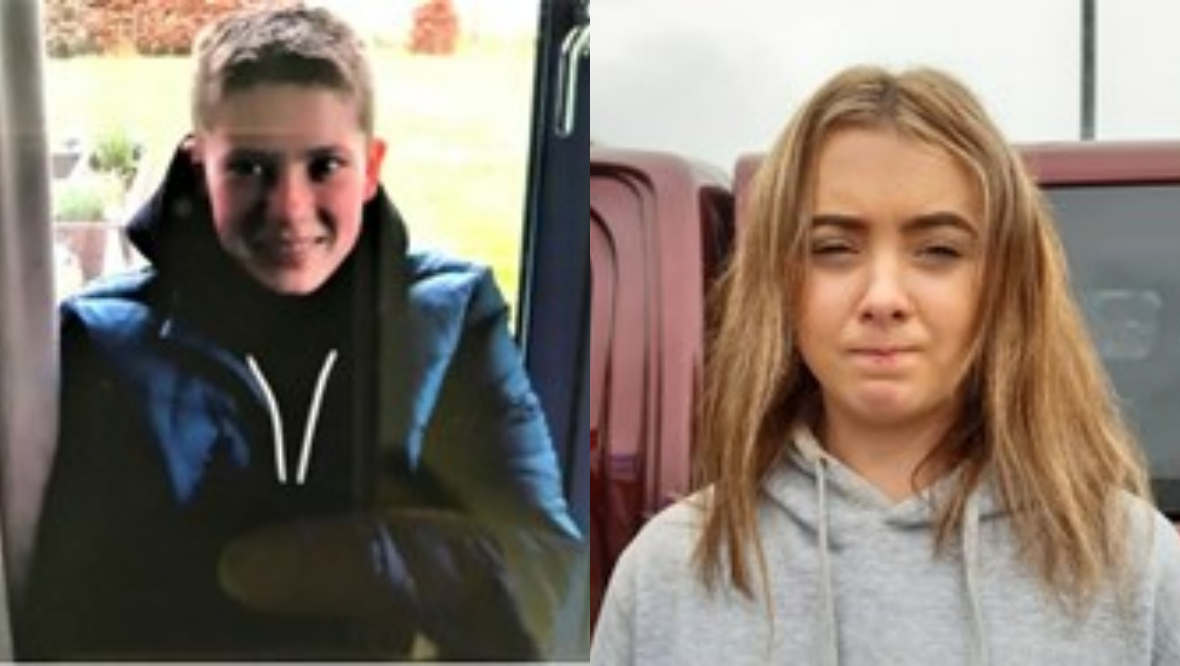 Highland police search for Dingwall teenagers Danielle Cameron and James Carr under way