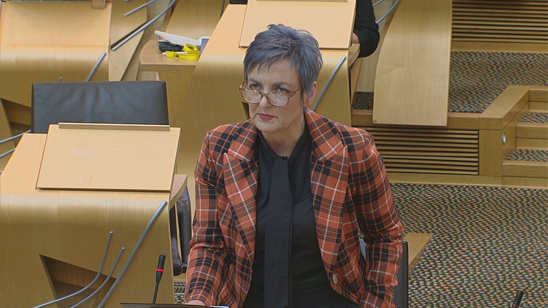 Angela Constance, cabinet secretary for justice and home affairs, has also been written to. Photo: Scottish Parliament.