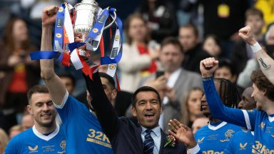 Rangers’ bounce back from defeat to lift silverware bodes well for Van Bronckhorst