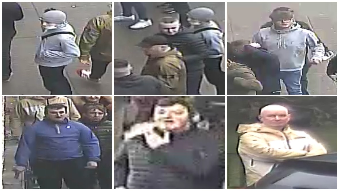 Police hunt six men following disturbances before and after Partick Thistle v Airdrie match