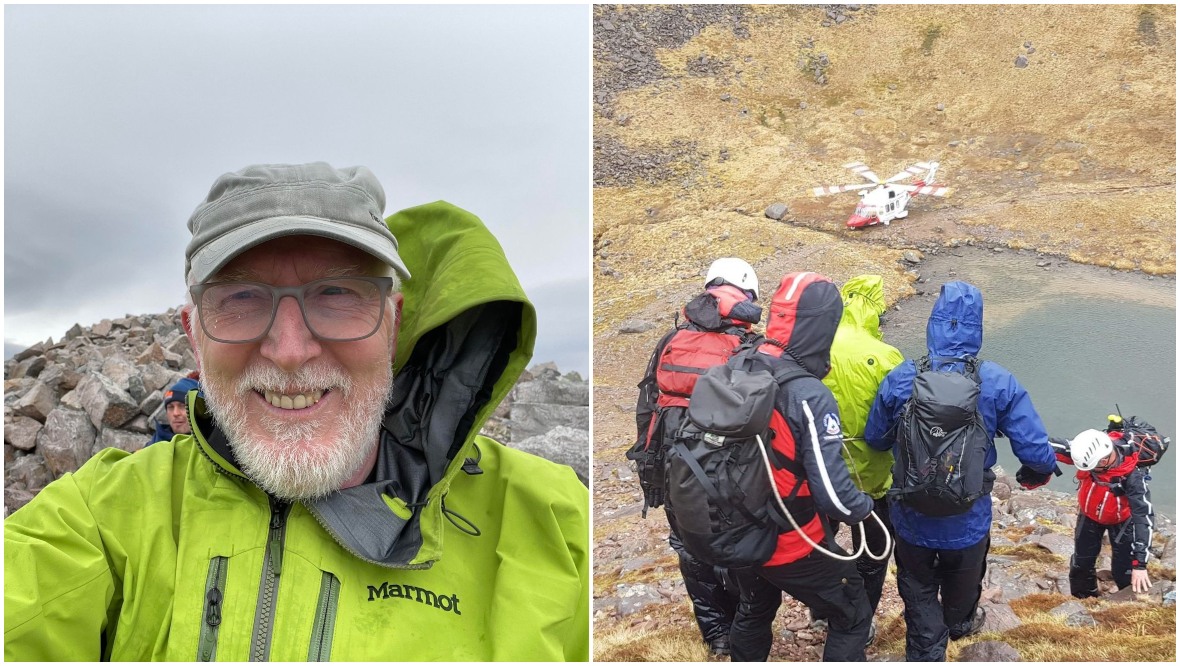 Hillwalker praises Torridon Mountain Rescue Team after falling on Beinn Liath Mhòr