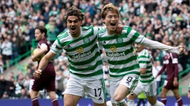 Celtic all but clinch Premiership title with 4-1 win over Hearts