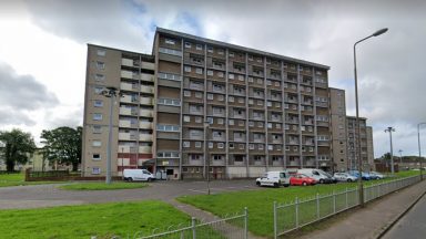 Three men arrested after armed police officers seen at Inchmickery Court in Edinburgh’s Muirhouse