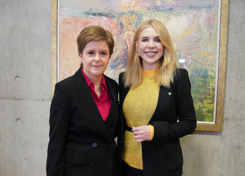 Ukrainian MP Kira Rudik ‘extremely grateful’ to Scots for support and solidarity as she meets Nicola Sturgeon