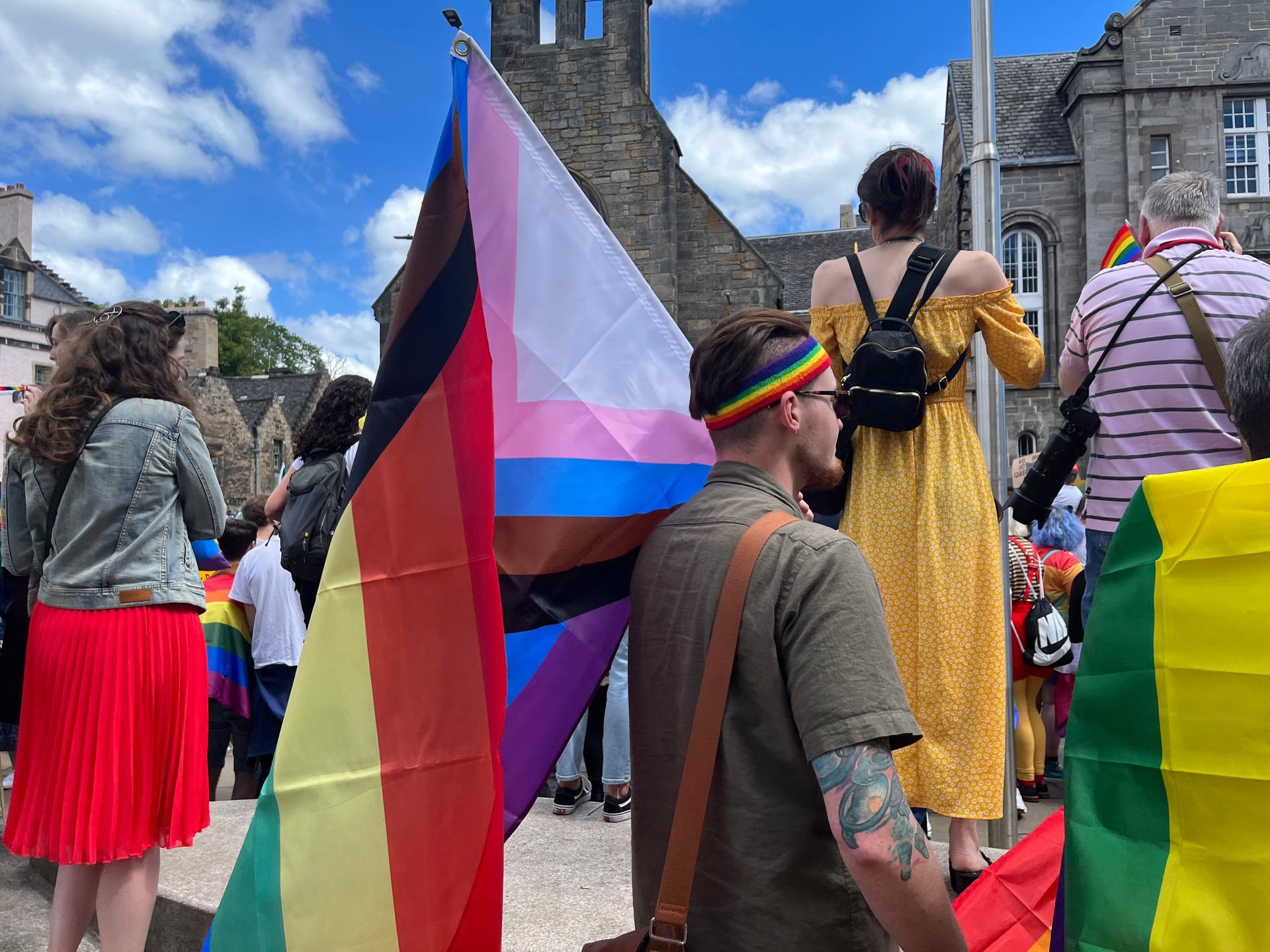 A march was held in Edinburgh. 