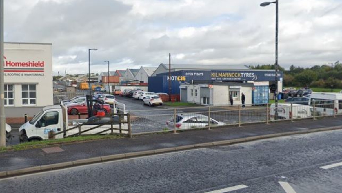 Motorcyclist taken to hospital after crash at Moorfield Industrial Estate