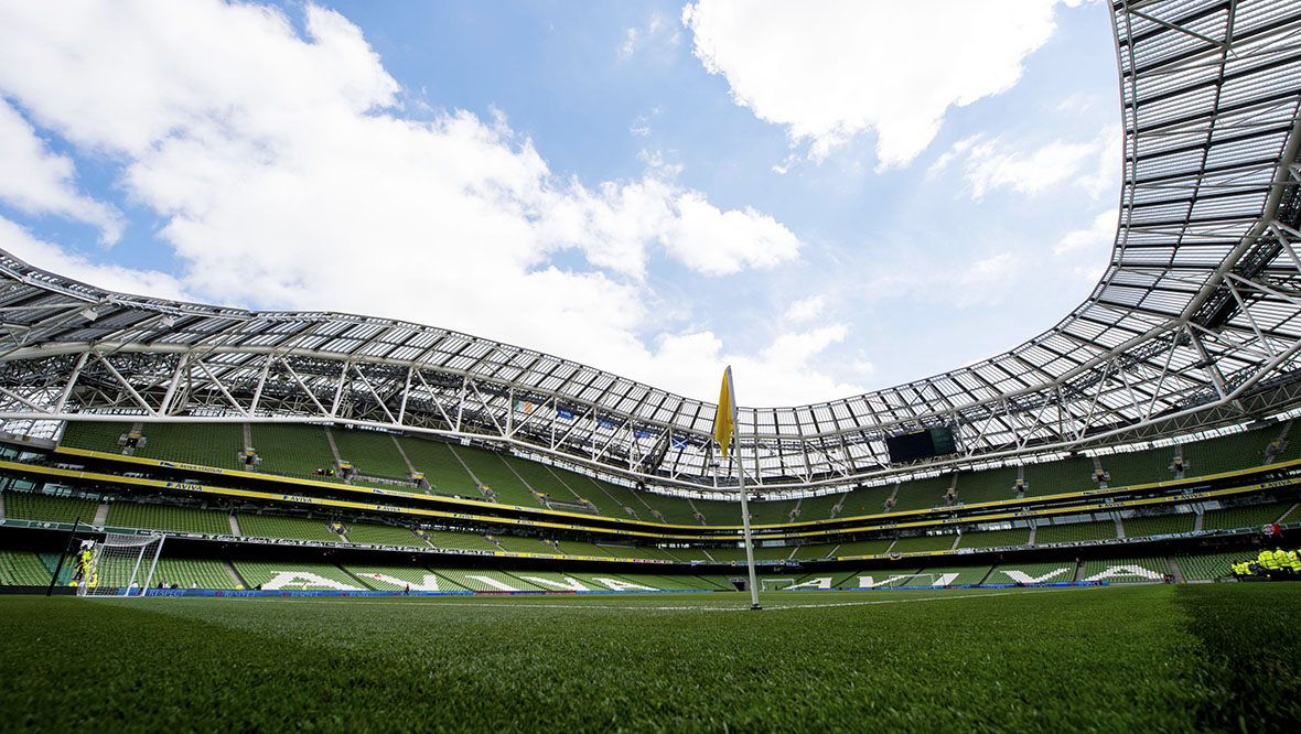 Saturday's match at the Aviva Stadium kicks off at 5pm.