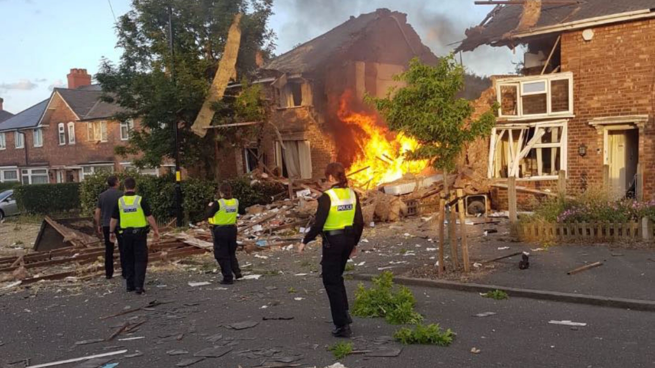 Woman found dead at scene of house destroyed by gas explosion in Kingstanding, Birmingham