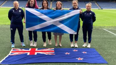 Scotland women’s rugby squad receives more than £360,000 ahead of World Cup bid in New Zealand