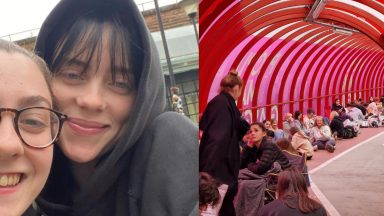 Fans queue up hours before Billie Eilish’s sold-out Glasgow gig at the OVO Hydro