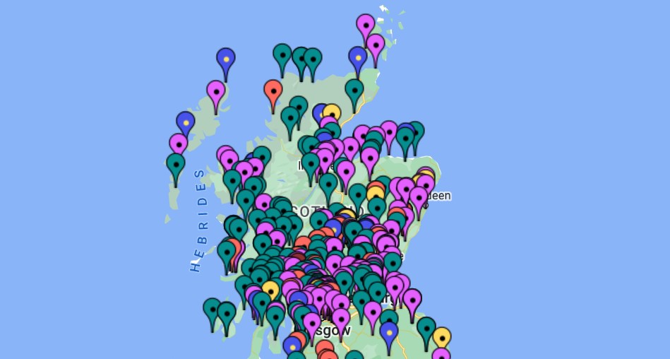 Experts are creating a ticks map of Scotland.