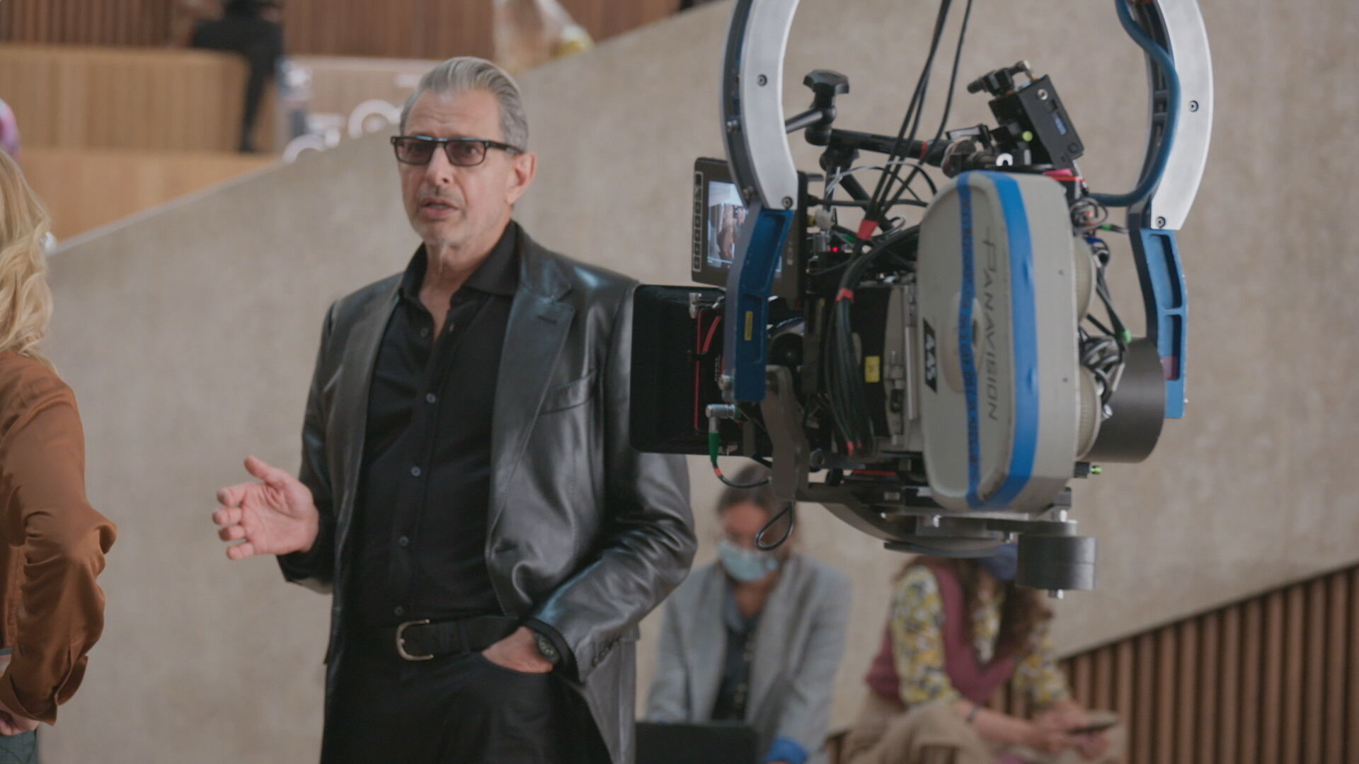 Jeff Goldblum has returned to the franchise as Dr Ian Malcolm. 