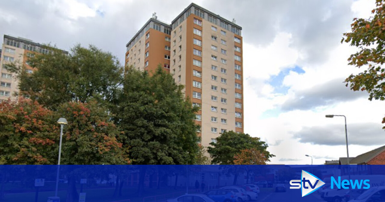 Woman Dies After Fire Rips Through Block Of Flats Near Primary School In Dalmarnock Glasgow