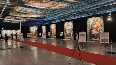 Sistine Chapel exhibition to showcase Michelangelo’s famous works at Glasgow’s Braehead shopping centre