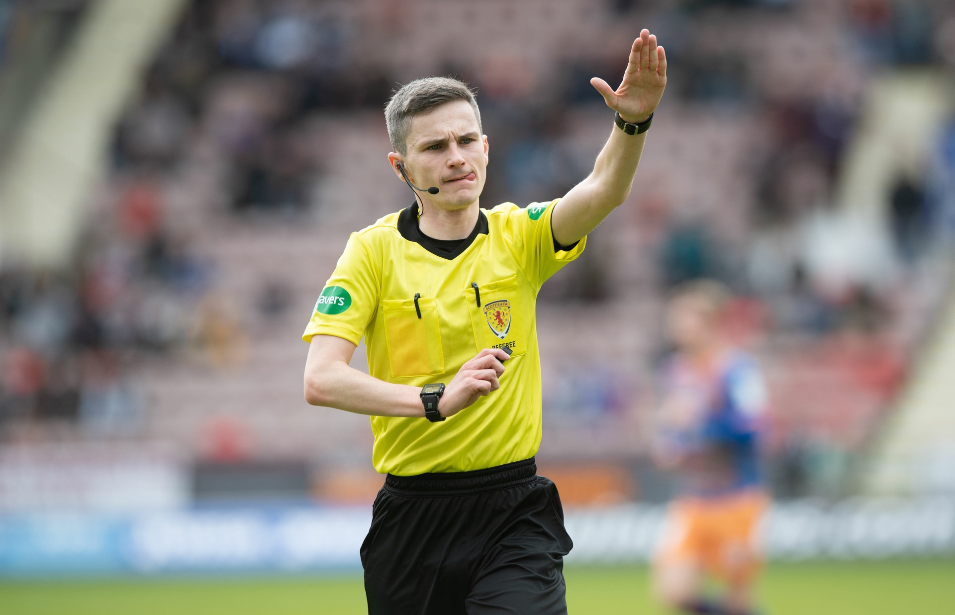 Craig Napier is one of two match officials to come out as gay.