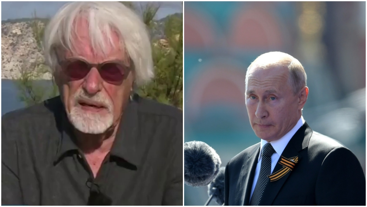 Former F1 boss Bernie Ecclestone apologises for controversial comments about Vladimir Putin