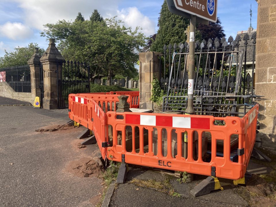 Historic church gateway to be fixed after being knocked down by BBC van