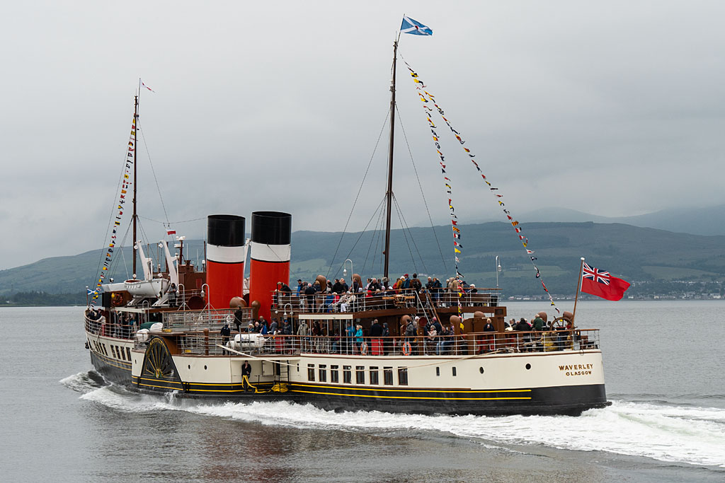 Waverley Heads 'doon the watter' For 75th anniversary cruise.