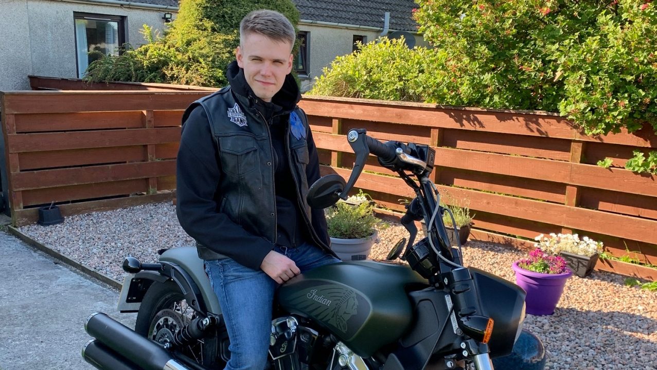 Family pays tribute to motorcyclist Liam Mackay from Dunnet who died on the scene of car crash on A836