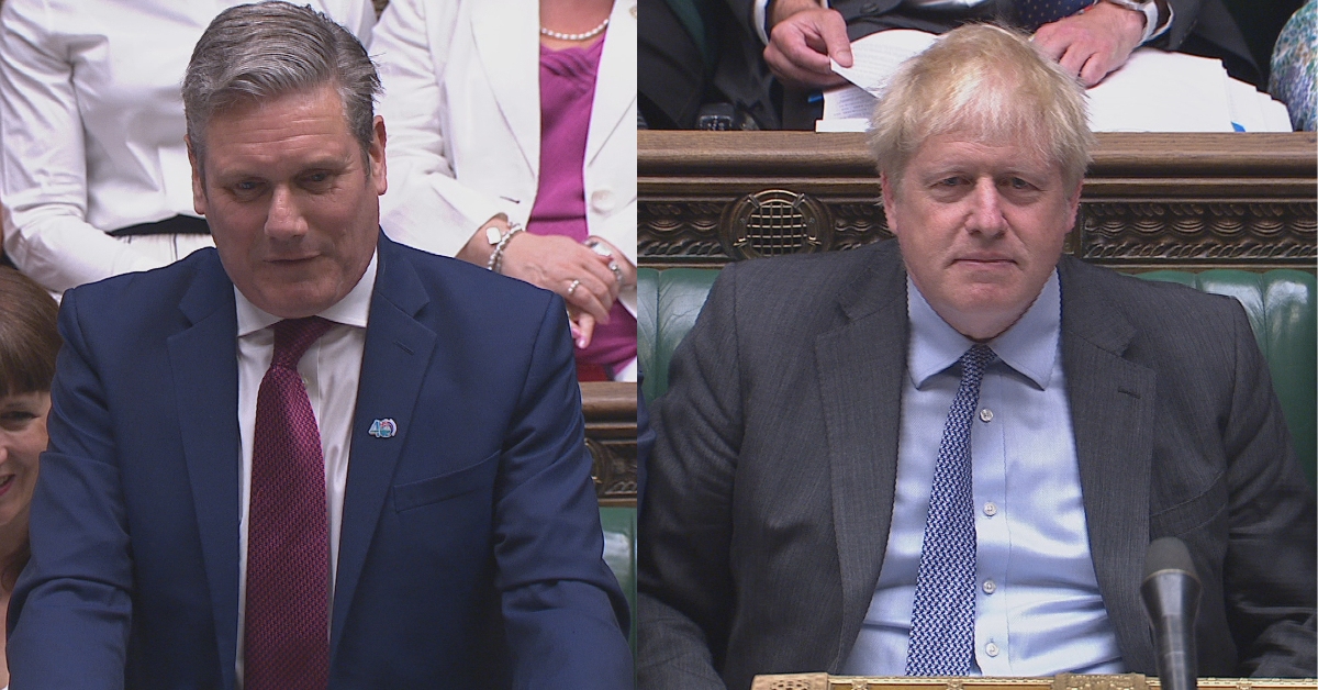 Keir Starmer: ‘Boris Johnson thinks he’s Obi-Wan Kenobi, the truth is he’s Jabba the Hutt’