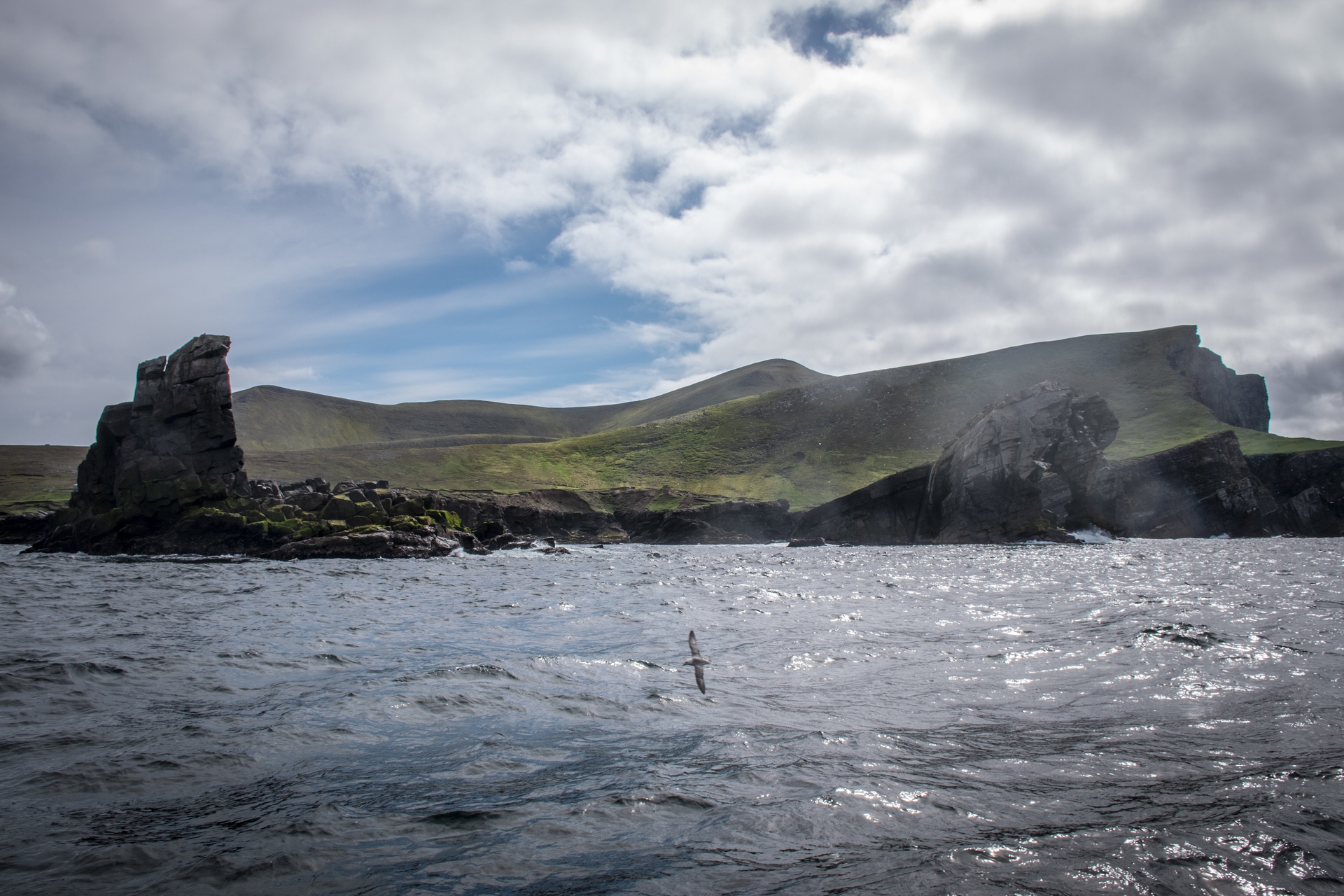 Just 28 people live on the island of Foula.