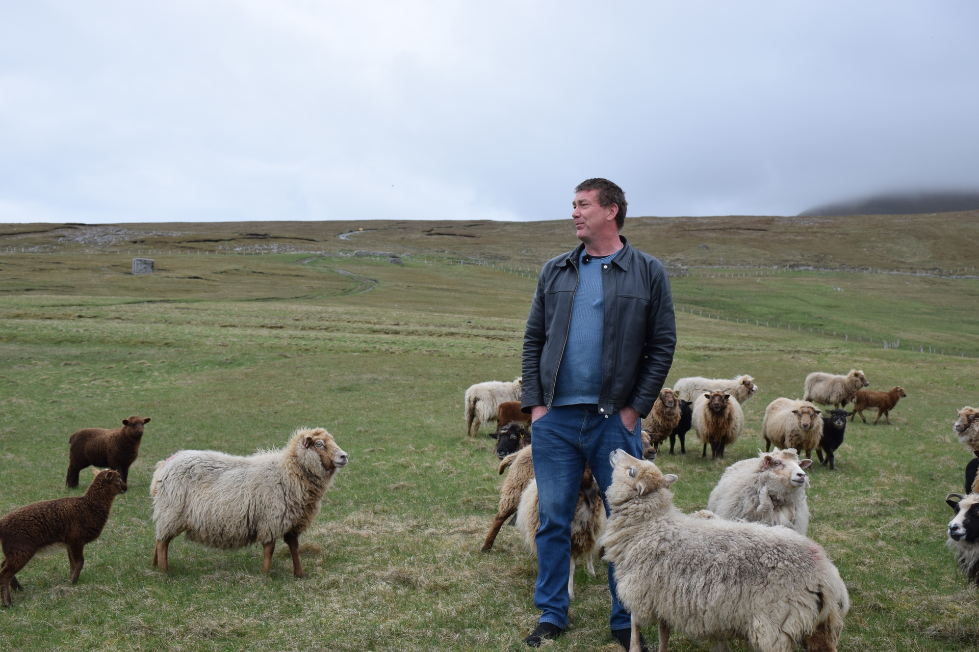 Kenny Gear was born on Foula in the 1960s.