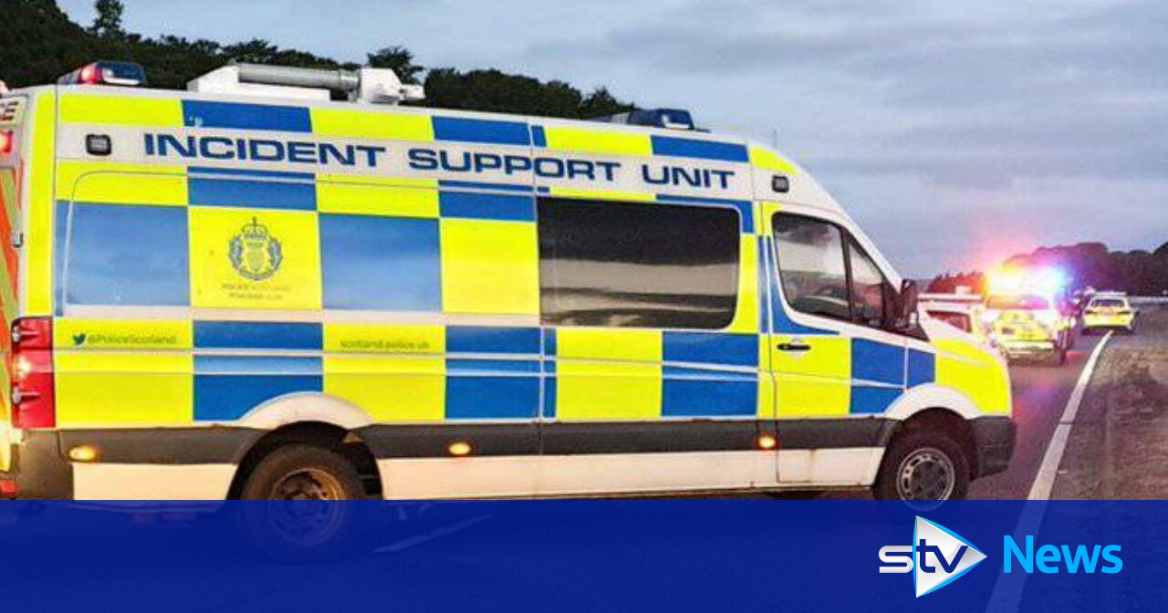 Man And Woman In Hospital After Crash Closes A90 Near Dundee | STV News