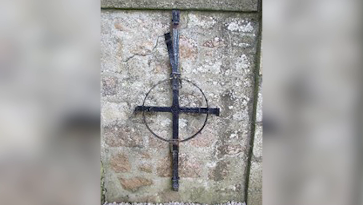 Police appeal after ancient poacher mantrap stolen from Deer Abbey in Mintlaw, Aberdeenshire