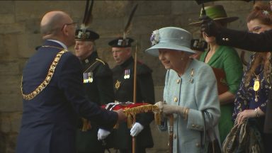 The Queen visits Edinburgh for the historic Ceremony of the Keys