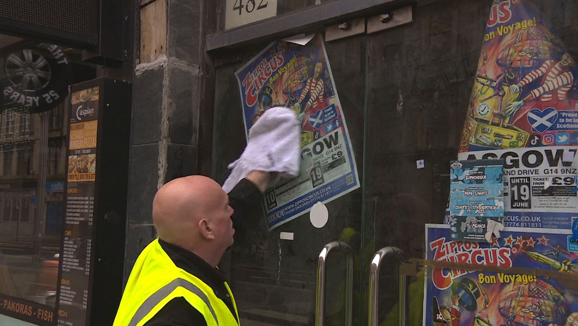 Empty shop fronts will be dressed up as part of the improvements.