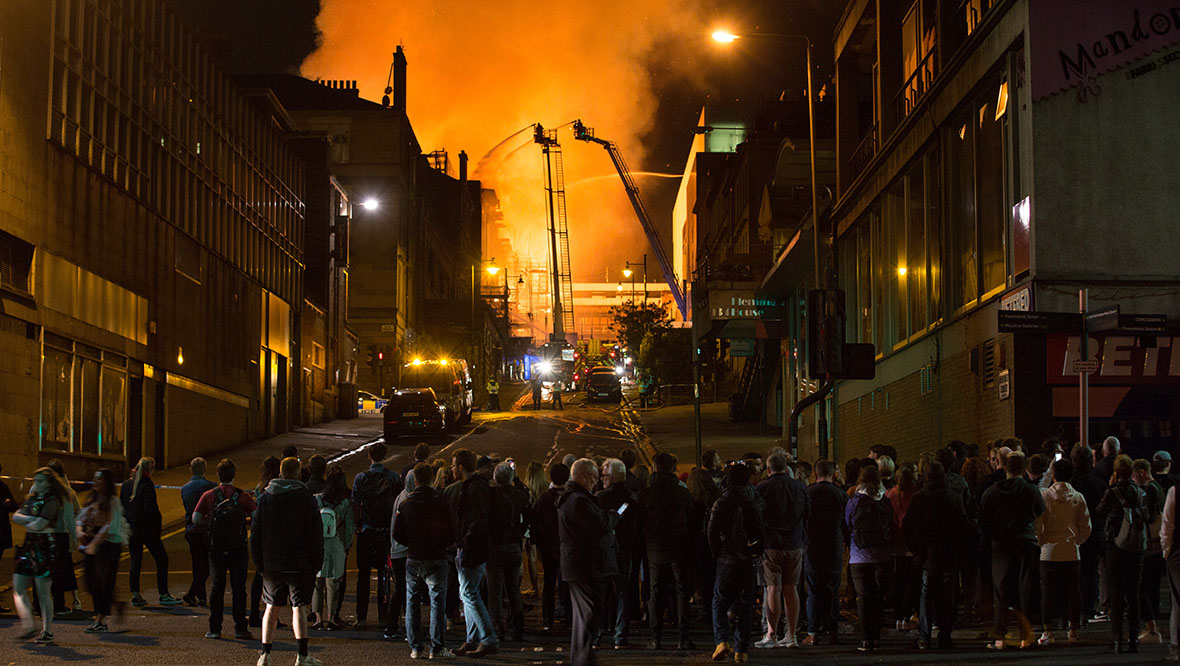 What is happening to Glasgow School of Art four years after huge blaze?