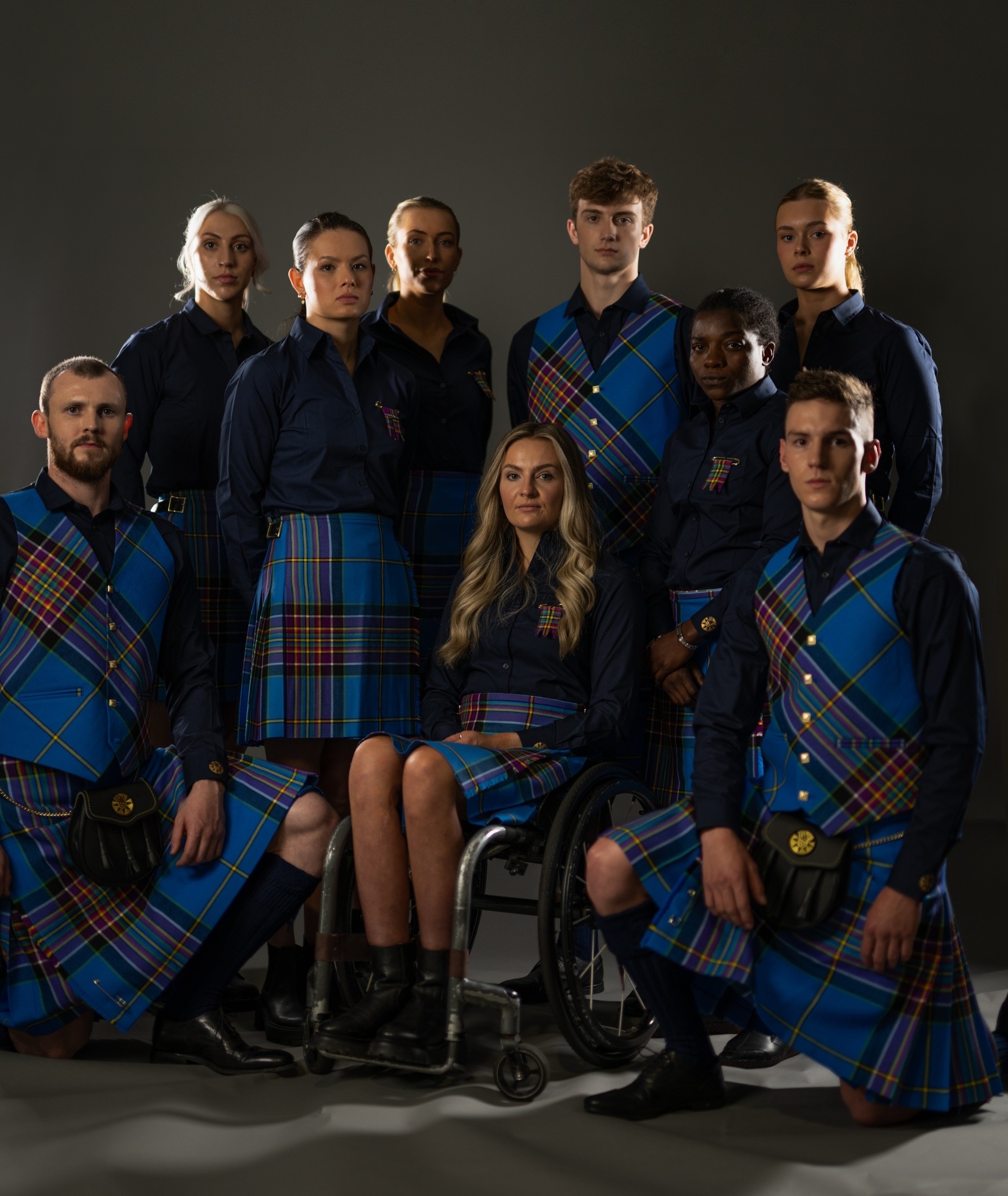 Scotland will walk out in their new uniform at the opening ceremony.