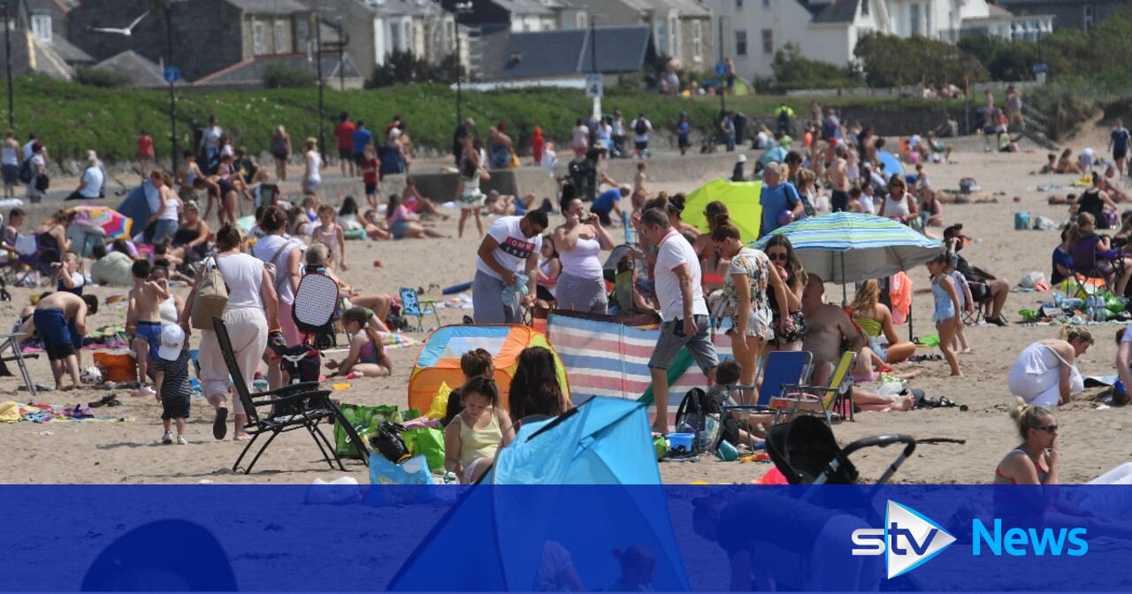 Drones deployed as thousands to flock to Ayrshire beaches for mini Scottish heatwave - Vimarsana News