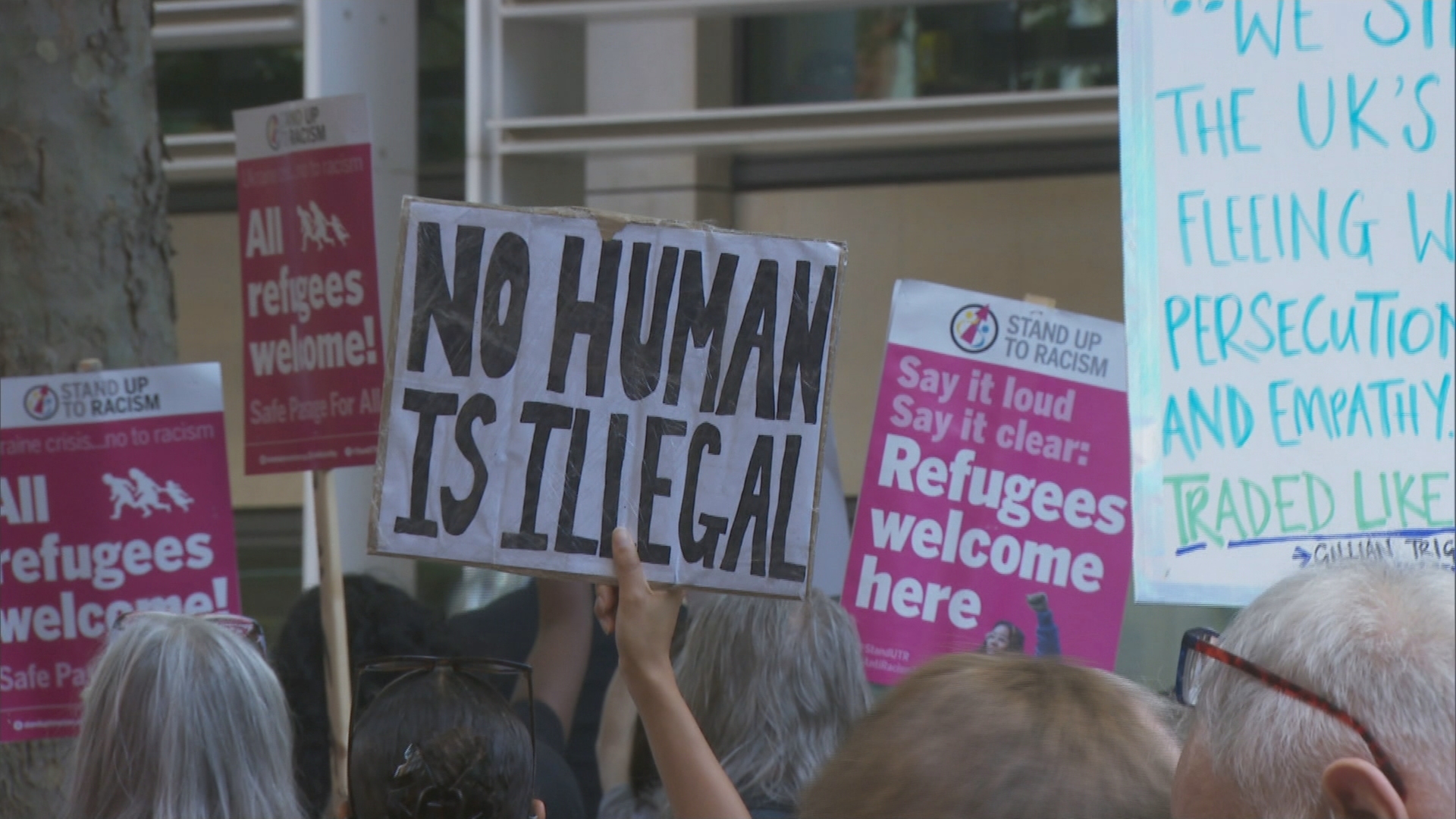 Campaigners have attempted to halt the flight. 