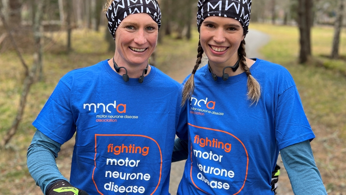 Fay and Emma are raising money for MND and cancer charities. 