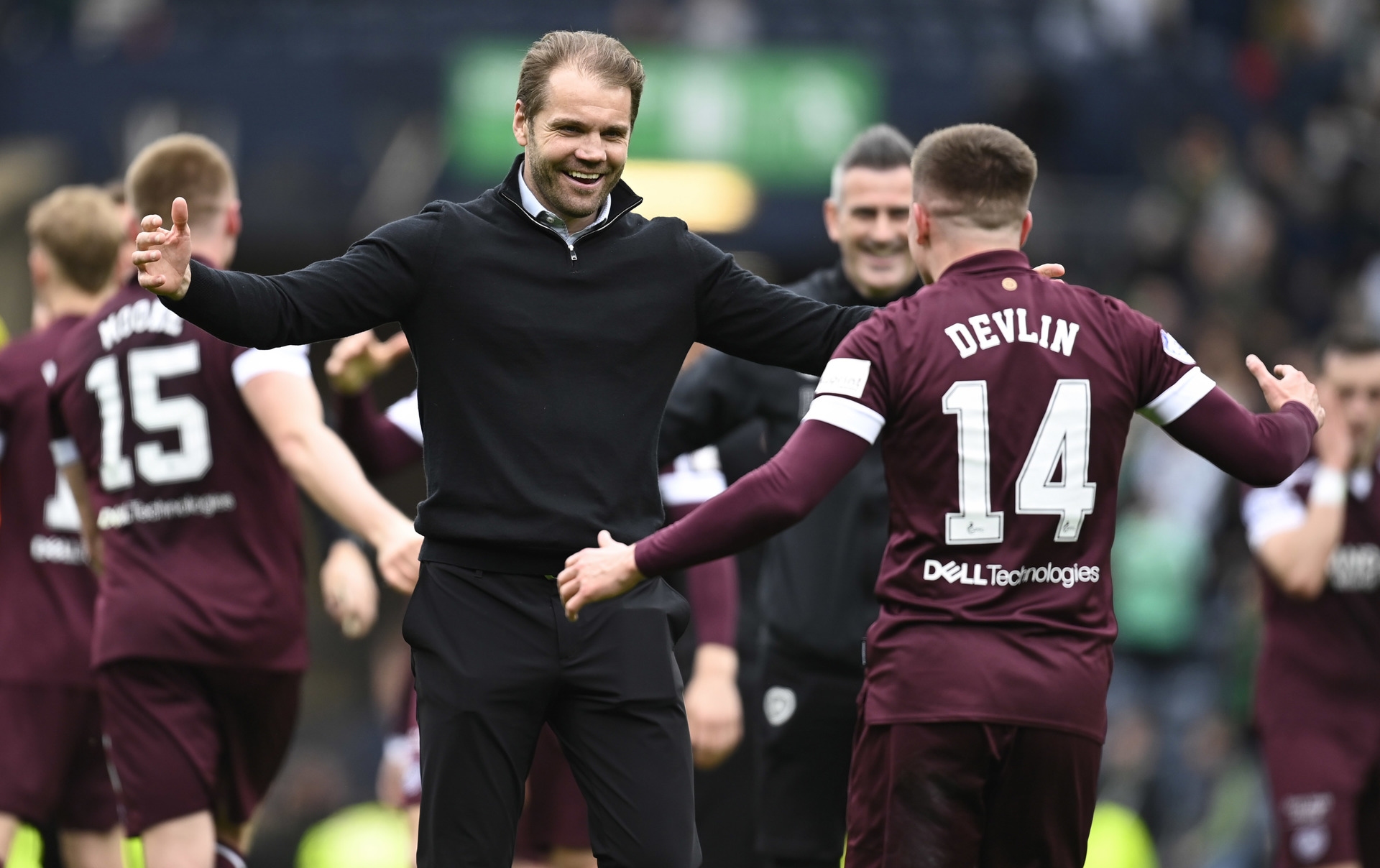 Hearts can look forward to group stage football this season. (Photo by Rob Casey / SNS Group)