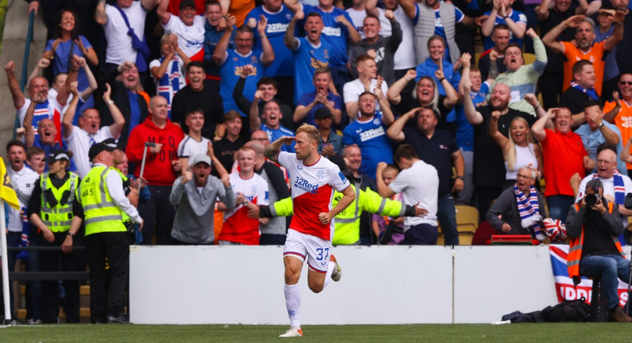 Rangers come from behind to beat Livingston in Premiership opener