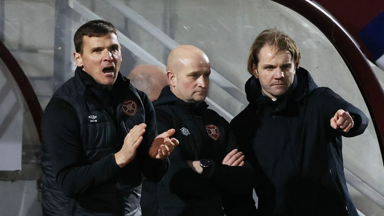 Hearts manager Robbie Neilson signs new three-year deal