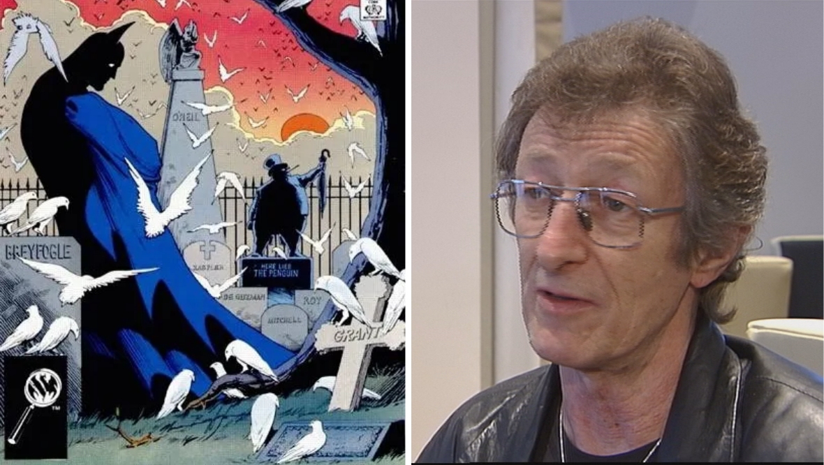 Tributes to renowned Batman and Judge Dredd comic book writer Alan Grant after death at 73