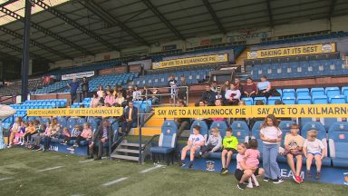 Kilmarnock Football Club welcomes local Ukrainian refugee families
