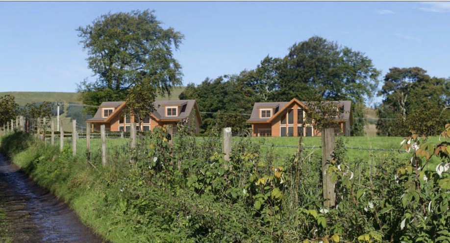 Holiday lodges at Penicuik in Midlothian rejected because they ‘faced the wrong way’