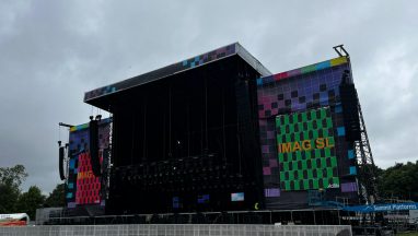 In pictures: Final preparations at Glasgow Green for TRNSMT music festival