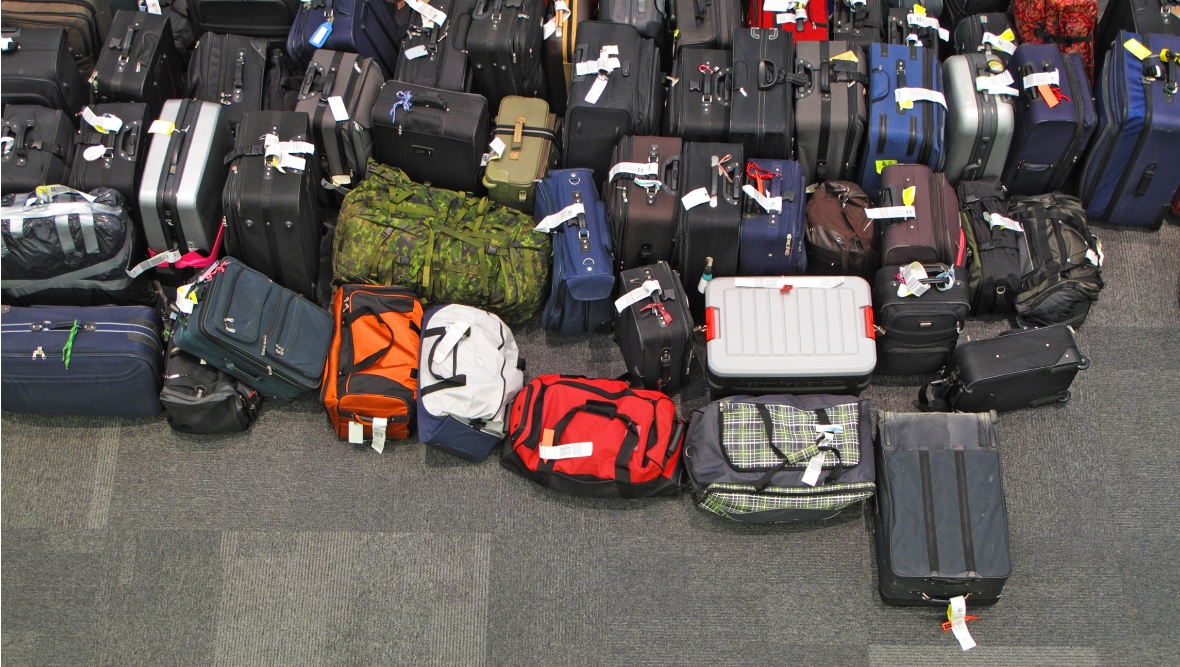 Missing store luggage transavia