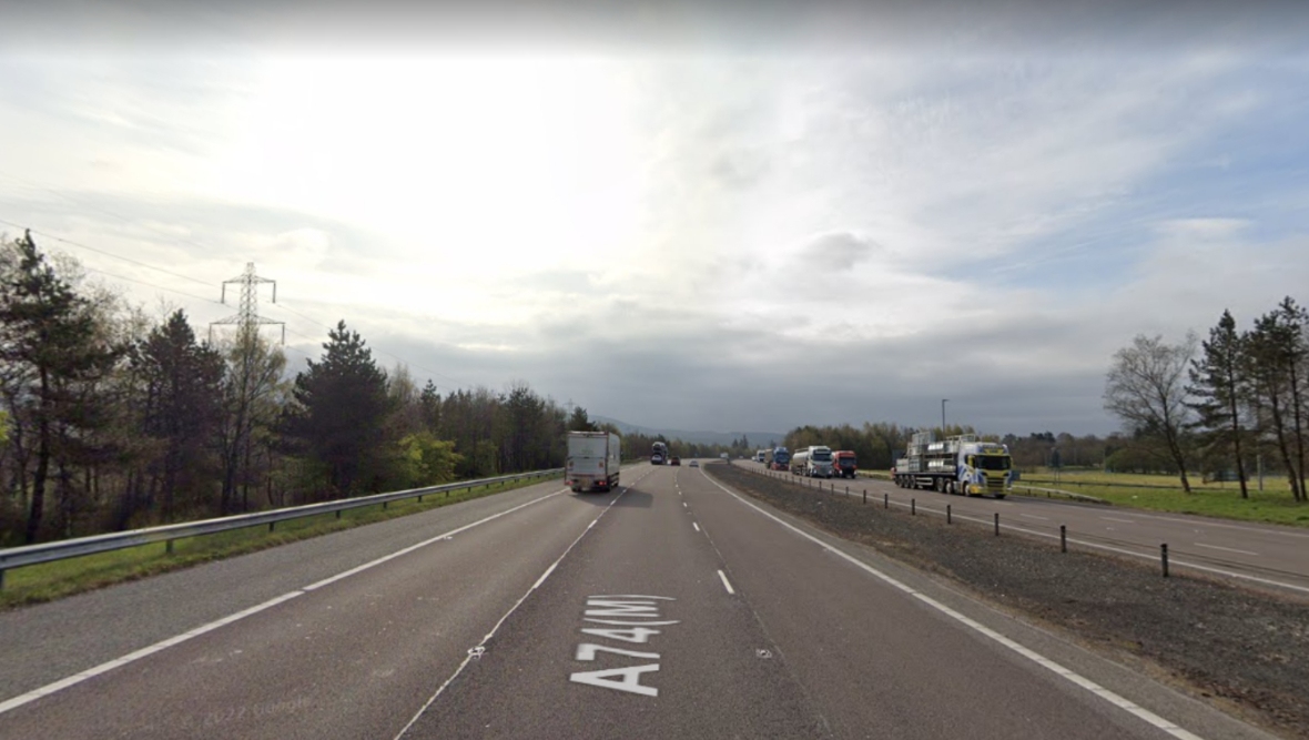 Woman airlifted to Queen Elizabeth Hospital in Glasgow following A74(M) crash near Beattock