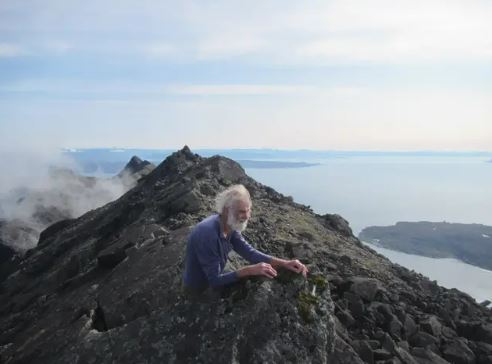 Mr Gardner on his 26th Munro, Sgurr Alastair, on September 20 2020 (Nick Gardner Collection/PA)