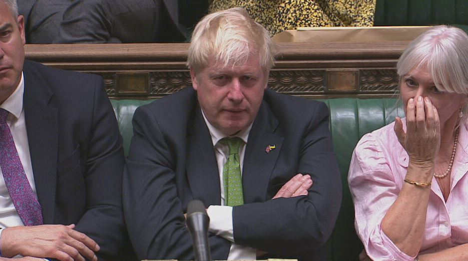 Boris Johnson insisted that lockdown gatherings were 'necessary' for work purposes.